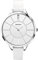 Sekonda Damen Quarzuhr mit weißem Zifferblatt, Analoganzeige und weißem PU-Armband 4219.27