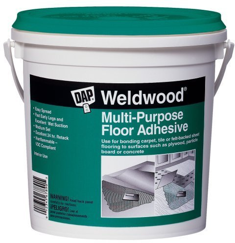 00141 Multi-Purpose Floor Adhesive, 1-Quart by DAP
