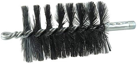 Weiler 44137 3-1/2 Single Spiral Flue Brush, .012 Steel Fill, Made in The USA