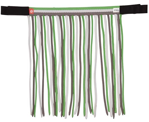 Imperial Riding Flugfransar IRH, flugfransar av nylon med kardborreband, neongrön, ponny