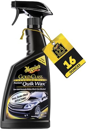 Meguiar's Gold Class Carnauba Quik Wax, 16 Oz