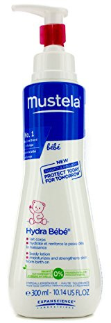 Mustela Hydrabebe Corpo 300 ML: Idratante e Lenitivo per Bébè, Olio per il Corpo in Liquido, Previene Irritazione Cutanea