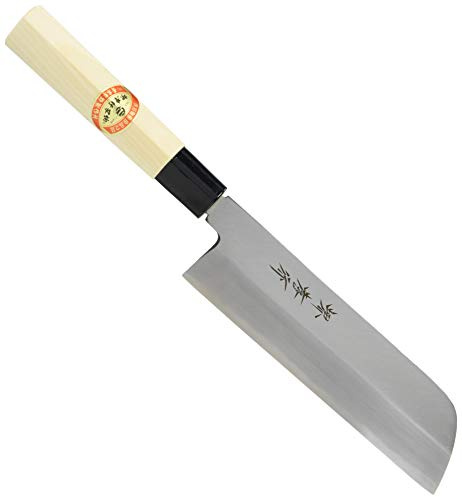 Sakai Takayuki/Yasuki Shirogami Steel, Kasumitogi,Kamagata Usuba(Kansai Style),Made in Japan (180mm/7.1)