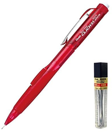 Pentel Twist Erase Click automatisk mekanisk penna 0,5 mm HB påfyllningsbar x1 singel