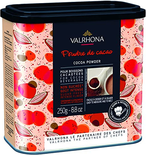 VALRHONA Poudre de Cacao Kakaopulver 100 % Kakao 250 g