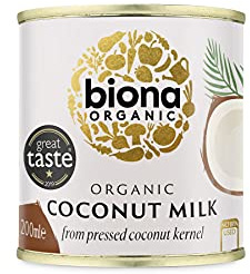 Biona Organic 17 Percent Coconut Milk, 200 ml