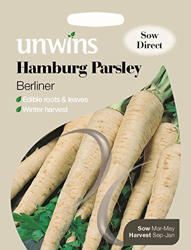 Unwins Pictorial Packet - Hamburg Parsley Berliner - 1000 Seeds