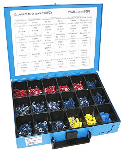 Dresselhaus Sortimente Kabelverbinder, isoliert - KFZ, 8568, 1 Stück