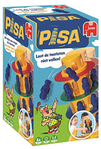 Jumbo 00108 Disney Der Turm von Pisa Spiel, Mehrfarbig
