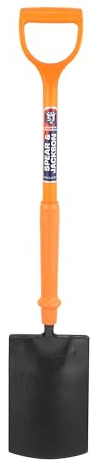 Spear & Jackson 1180PF/INS isolierter Polyfaser-Spaten mit Trittkante