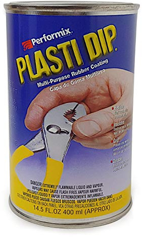 Plasti Dip Plastic/Rubber Paint - 400ml - Regular Can (Gun Metal Grey)