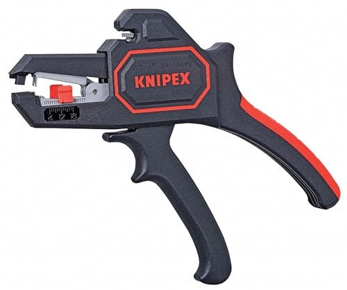 KNIPEX Tools 1262180 Abisolierzange, automatisch, 10-24 AWG