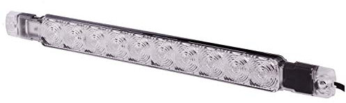 HELLA 2NE 980 889-501 Nebelschlussleuchte - Strip Lamp - LED - 12V - Anbau - Lichtscheibenfarbe: transparent - Kabel: 2500mm - Stecker: offene Kabelenden - hinten