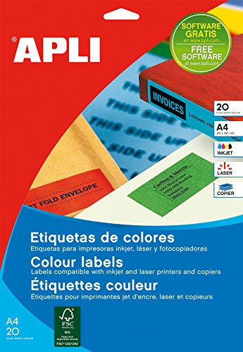 Apli 1601 – Blister med etiketter
