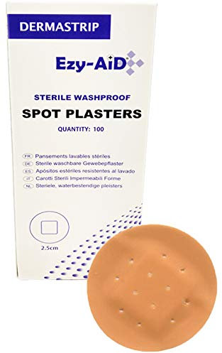 Dermastrip Washproof Spot Adhesive Plaster (100pk)