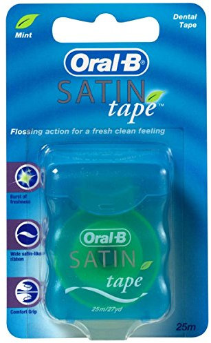 Oral-B Zahnseide 3x25m (Dental Tape, Minze, 3er Pack)