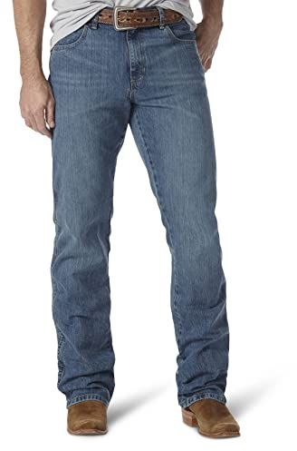 Wrangler Jeans Retro Ajustados con Corte de Bota para Hombre descontinuado, Usado en, 34W/32L