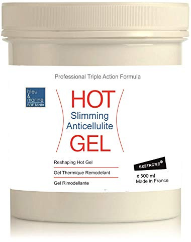 Gel Termo Effetto Caldo Brucia-Grassi Anti-Cellulite 500 ml – Riduttore di Grassi, Tonificante Muscolare, Combatte il Grasso Addominale, Leviga e Ammorbidisce la Pelle, Pancia Piatta in Modo Naturale