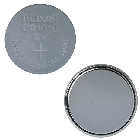 Maxell 11238300 Lithium Knopfzelle, CR1616, 1er Blister