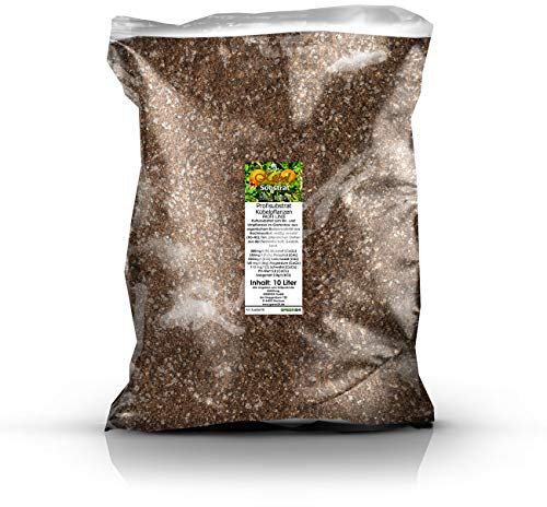 GREEN24 Kübelpflanzenerde Profi Linie Substrat – 10L Kübelsubstrat für Kübelpflanzen - Balkon & Terrasse