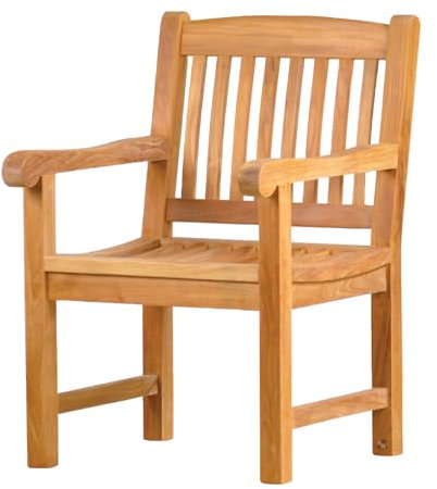 Kai Wiechmann Teak Sessel Gartenstuhl Teakholz Massivholz Premium für Garten und Terrasse