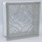 Fuchs Design 6 Stück Glassteine BM Glassteine Rombo SUPER White Glasstein glänzend 19x19x8 cm