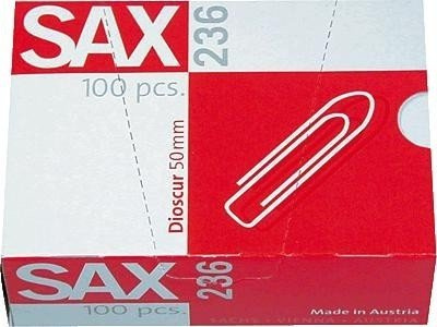 Sax Briefklammern I-236-00 50mm VE100