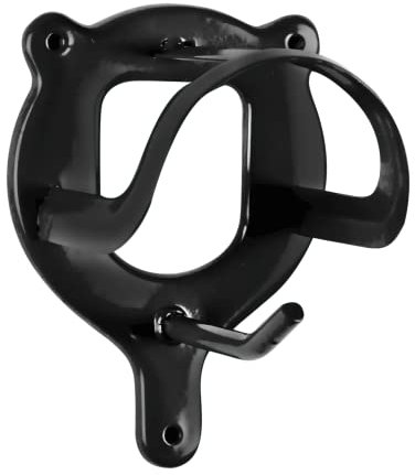 WALDHAUSEN Trensenzaumhalter, Metall, schwarz