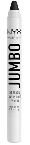 NYX PROFESSIONAL MAKEUP Jumbo Eye Pencil, Blendable Eyeshadow Stick & Eyeliner Pencil - Black Bean (Black)