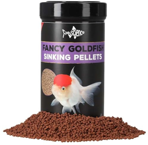 FishScience Goldfish Sinking Pellets 150g | Insect Meal Formula