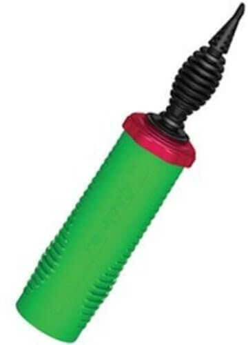 Qualatex Hand Held Air Inflator - Double Action Balloon Pump - Lime Green