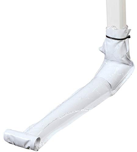 Vinyl Downspout Gutter/Drain Extension, 46” Long