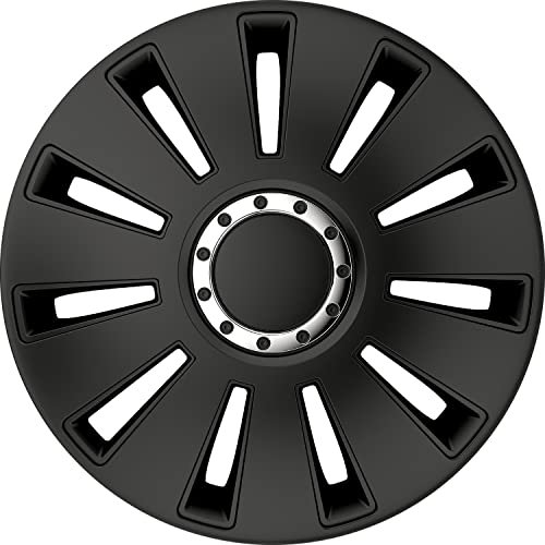 PETEX 531616 Radzierblenden / Radkappen Silverstone Pro Black 16 Zoll