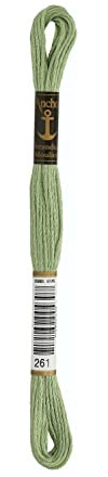 ANCHOR Broderi trådar sticktwist, löplängd: 8 m 261