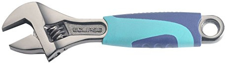 Eclipse Professional Tools ADJW6 Clé à molette avec poignée Soft Feel 6 / 150mm