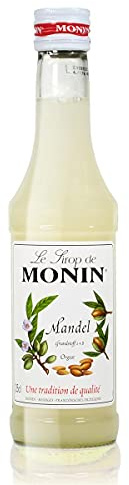 Monin Almond Syrup, 250 ml Bottle