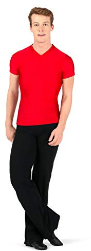 Body Wrappers Mens Dancewear Jazz Pant (Medium, Black) - M191