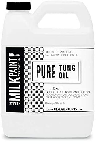 Véritable Lait Peinture Pure Huile de tung