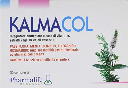 Pharmalife Kalmacol Compresse, 30 Unità, Confezione da 1