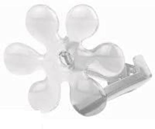 d-c-fix sujeta manteles Cristal de Soporte de Flores Transparente | clips pinzas para manteles de mesa - exterior y interior - 6 cm x 6 cm