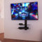 AVF ESL422B LCD TV Wall Bracket & Glass AV Shelves 25-40