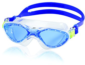 Speedo Unisex-Child Swim Goggles Hydrospex Mask Ages 3 - 6 , Blue Ice
