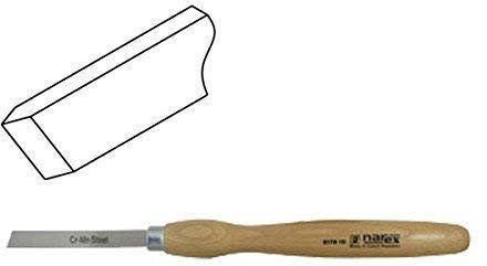 Skew drechselmeißel burin plat (14 mm), pointe biseautée