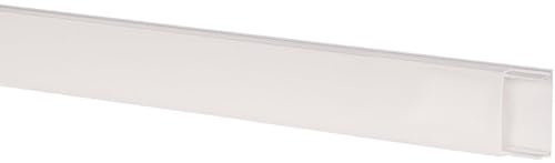 Moulure blanche 1 compartiment 50 x 20 mm Sans cloison Keva Planet wattohm