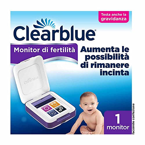 Clearblue Moniteur À Ecran Tactile De Fertilité Avancé, Teste Ovulation & Grossesse, Augmente Vos Chances de Concevoir Naturellement De 89% (Bâtonnets-Tests Vendus Séparément), L'Emballage peut varier