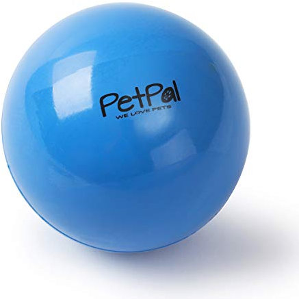 PetPäl Robuster Hunde Ball Naturkautschuk Hartgummi - Hundeball Ø 7cm - Hundespielball aus Vollgummi - Hundespielzeugball Springt Gut - Flumi Bounce Kauspielzeug - Spielzeug für Hunde