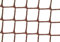 Garden Experts Maschendraht, Kunststoff, Maschenbreite 50 mm, 0,5 x 20 m, Braun