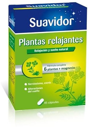 Urgo Suavidor - Plantas - Relajación y sueño natural - Caja con 45 cápsulas