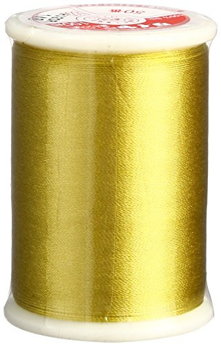Superior Threads Tire Silk #50 3-Ply 50-Weight High Sheen Silk Embroidery Quilting Sewing Thread - 109 Yard Spool (#148 Yellow Green)