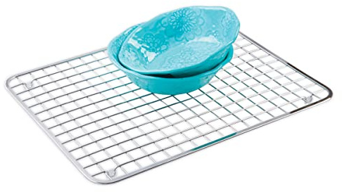 iDesign Large Gia Sink Grid, Silver